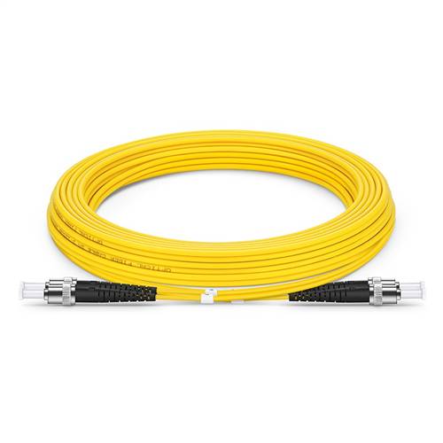 7m (23ft) 9/125 OS2 ST to ST Singlemode Duplex Fiber Optic Patch Cable