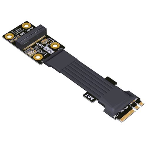 P3-M2AE-M2EUR PCIe 3.0 M.2 Key A.E. to M.2 Key E WiFi Female Up R/A Extension Cable