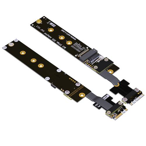 P3-M2AE-M2M PCIe 3.0 M.2 Key A.E. to M.2 Key M NVMe Female Extension Cable