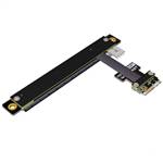 P3-M2AE-X16FDR M.2 Key A.E. to PCIe 3.0 x16 Female Down R/A Extension Cable