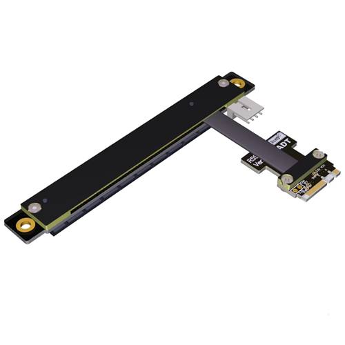 P3-M2AE-X16FDR M.2 Key A.E. to PCIe 3.0 x16 Female Down R/A Extension Cable