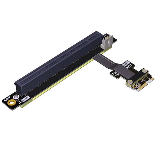 P3-M2AE-X16FUR M.2 Key A.E. to PCIe 3.0 x16 Female Up R/A Extension Cable