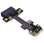 M.2 Key A.E. to PCIe 3.0 x1 Female Extension Cable