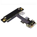 M.2 Key A.E. to PCIe 3.0 x4 Female Down R/A Extension Cable