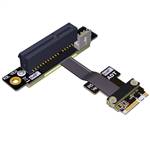 P3-M2AE-X4FUR M.2 Key A.E. to PCIe 3.0 x4 Female Up R/A Extension Cable