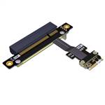P3-M2AE-X8F M.2 Key A.E. to PCIe 3.0 x8 Female Extension Cable