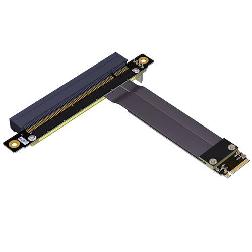 P3-M2N-RX16F M.2 NVMe Male to Reverse PCIe 3.0 x16 Female Extension Cable
