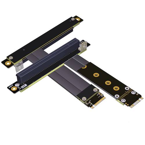 P3-M2N-X16FUR M.2 NVMe Male to PCIe 3.0 x16 Female Up R/A Extension Cable