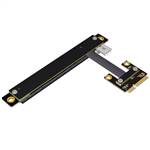P3-MPEM-X16FDR Mini PCIe Male to PCIe 3.0 x16 Female Down R/A Extension Cable
