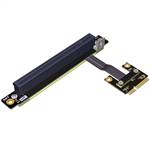 P3-MPEM-X16FUR Mini PCIe Male to PCIe 3.0 x16 Female Up R/A Extension Cable