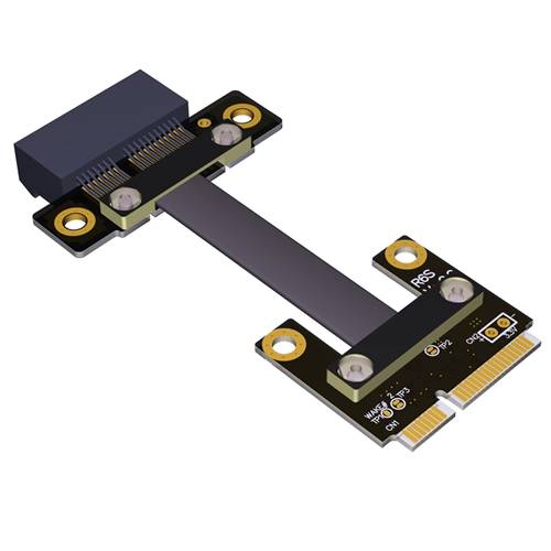 P3-MPEM-X1F Mini PCIe Male to PCIe 3.0 x1 Female Extension Cable