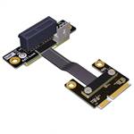 P3-MPEM-X1FUR Mini PCIe Male to PCIe 3.0 x1 Female Up R/A Extension Cable