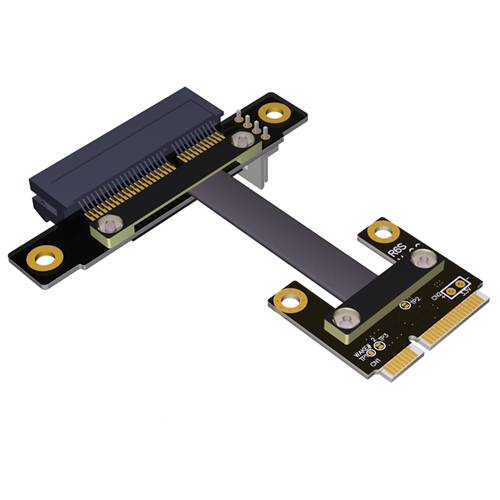 P3-MPEM-X4F Mini PCIe Male to PCIe 3.0 x4 Female Extension Cable