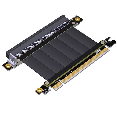 P3-X16M-X16F-P PCIe 3.0 x16 Male to x16 Female Extension Cable with SATA 15P Power Cable