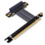 P3-X16M-X4FUR PCIe 3.0 x16 Male to x4 Female Up R/A Extension Cable