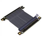 PCIe 3.0 x16 Male to x16 Female Extension Cable, Both Side Turn 180 Degree