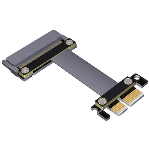 P3-X1M-U2 PCIe 3.0 x1 Male to U.2 SFF-8639 SSD Extension Cable