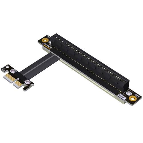 P3-X1M-X16FDR PCIe 3.0 x1 Male to x16 Female Down R/A Extension Cable