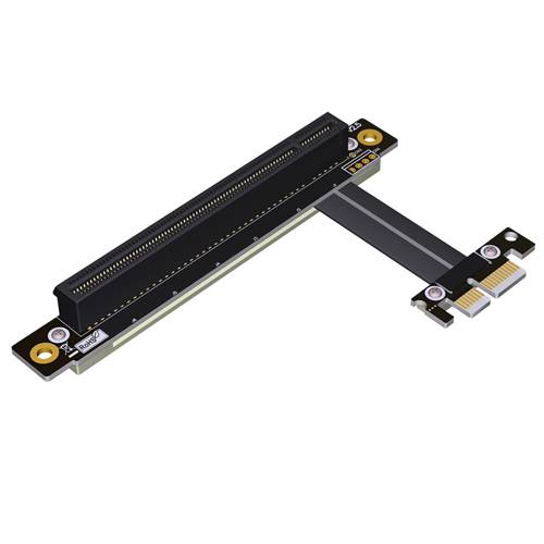 P3-X1M-X16FUR PCIe 3.0 x1 Male to x16 Female Up R/A Extension Cable