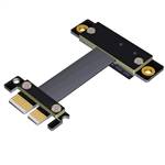 P3-X1M-X1FDR PCIe 3.0 x1 to x1 Extension Cable, Male STR to Female Down R/A