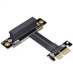 PCIe 3.0 x1 Male to x4 Female Up R/A Extension Cable
