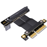 P3-X4M-U2DR PCIe 3.0 x4 Male to U.2 SFF-8639 Down R/A SSD Extension Cable
