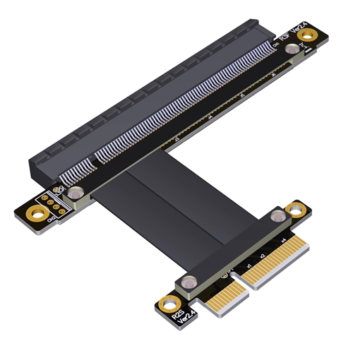 P3-X4M-X16F PCIe 3.0 x4 Male to x16 Female Extension Cable