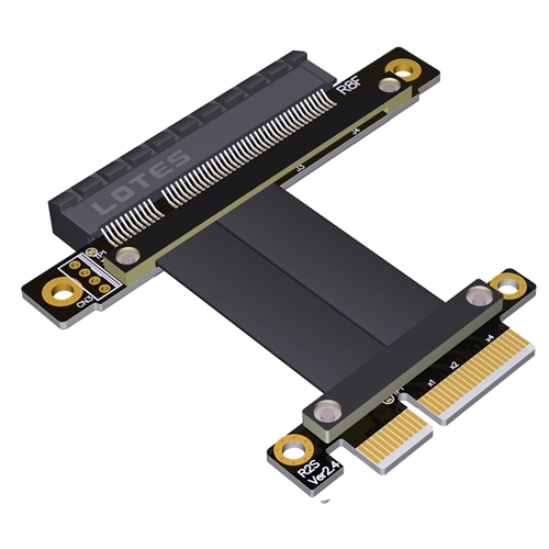 P3-X4M-X8F PCIe 3.0 x4 Male to x8 Female Extension Cable