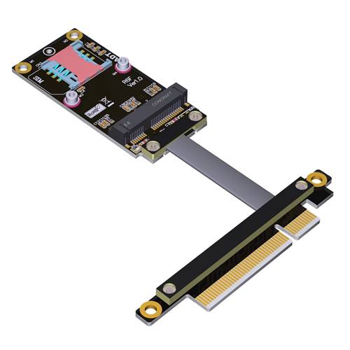 P3-X8M-MPF PCIe 3.0 x8 Male to Mini PCIe Female Extension Cable
