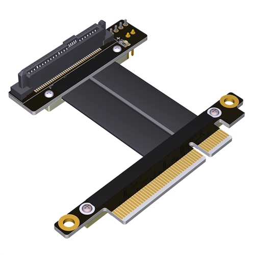 P3-X8M-U2UR PCIe 3.0 x8 Male to U.2 SFF-8639 Up R/A SSD Extension Cable