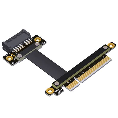 P3-X8M-X1F PCIe 3.0 x8 Male to x1 Female Extension Cable