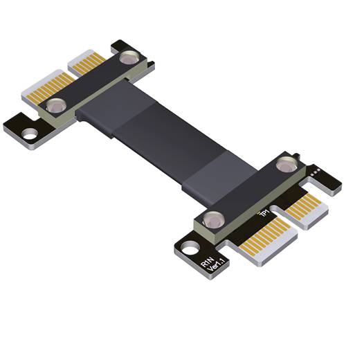 P3X1-CRO-M-M PCIe 3.0 x1 Tx to Rx Cross Over Jumper Cable, Male to Male