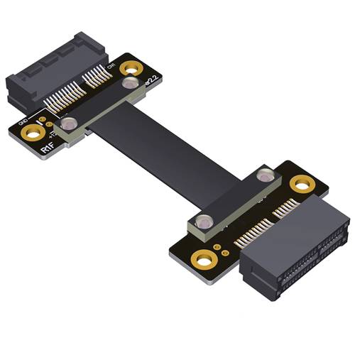 P3X1-STR-F-F PCIe 3.0 x1 Tx to Tx Straight Through Jumper Cable, Female to Female