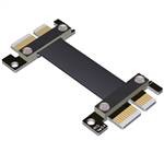 PCIe 3.0 x1 Tx to Tx Straight Through Jumper Cable, Male to Male