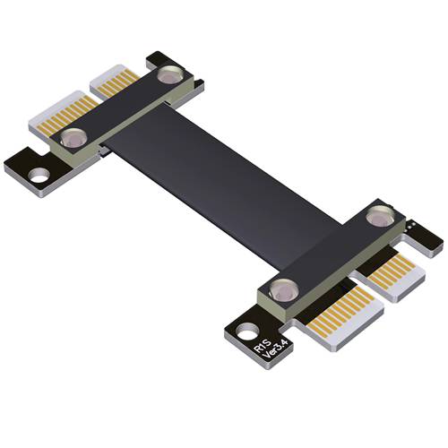 P3X1-STR-M-M PCIe 3.0 x1 Tx to Tx Straight Through Jumper Cable, Male to Male