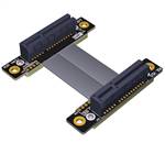 P3X4-STR-FR-FR PCIe 3.0 x4 Tx to Tx Straight Through Jumper Cable, Female R/A to Female R/A