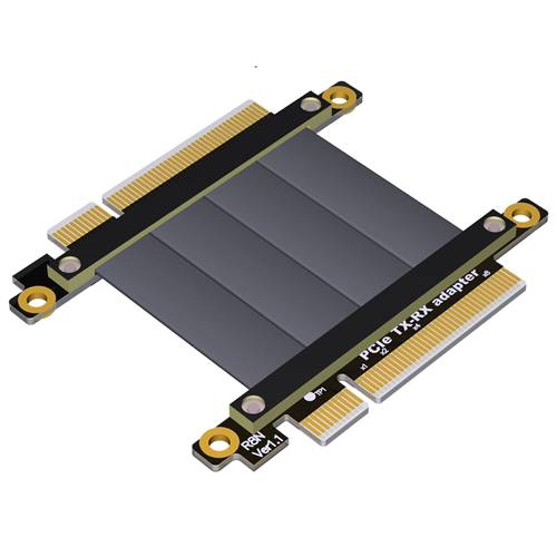 P3X8-CRO-M-M PCIe 3.0 x8 Tx to Rx Cross Over Jumper Cable, Male to Male