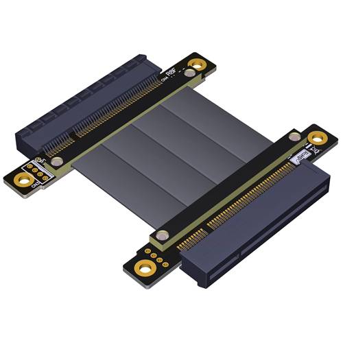 P3X8-STR-F-F PCIe 3.0 x8 Tx to Tx Straight Through Jumper Cable, Female to Female