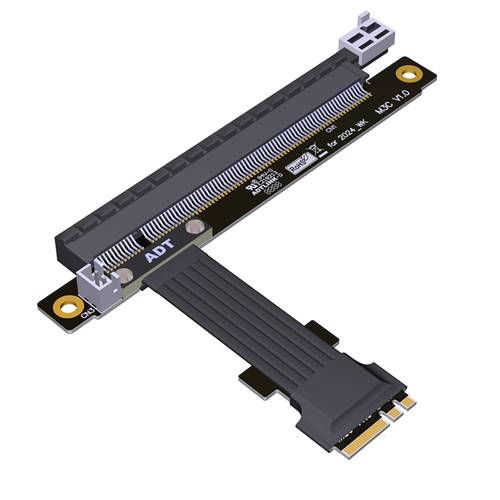 P4-M2AE-X16F M.2 Key A.E. to PCIe 4.0 x16 Female Extension Cable
