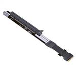M.2 Key A.E. to PCIe 4.0 x16 Female Up R/A Extension Cable