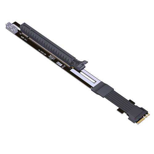 P4-M2AE-X16FUR M.2 Key A.E. to PCIe 4.0 x16 Female Up R/A Extension Cable