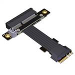M.2 Key A.E. to PCIe 4.0 x4 Female Extension Cable