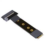 PCIe 4.0 M.2 NVMe Key-M Male to U.2 SFF-8639 SSD Extension Cable