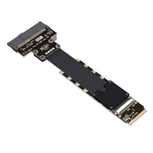 P4-M2N-U3 PCIe 4.0 M.2 NVMe Key-M Male to U.3 SFF-TA-1001 SSD Extension Cable