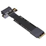 M.2 NVMe Male to PCIe 4.0 x1 Female Extension Cable