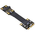 PCIe 4.0 Mini PCIe Male to M.2 Key E WiFi Up R/A Extension Cable