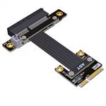P4-MPEM-X4F Mini PCIe Male to PCIe 4.0 x4 Female Extension Cable