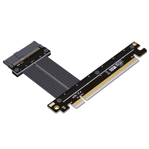 P4-X16M-U2 PCIe 4.0 x16 Male to U.2 SFF-8639 SSD Extension Cable