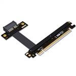 P4-X16M-X1F PCIe 4.0 x16 Male to x1 Female Extension Cable
