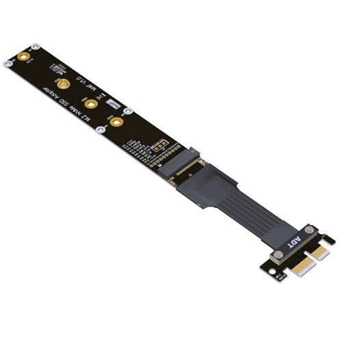 P4-X1M-M2NVMe PCIe 4.0 x1 Male to M.2 NVMe Extension Cable